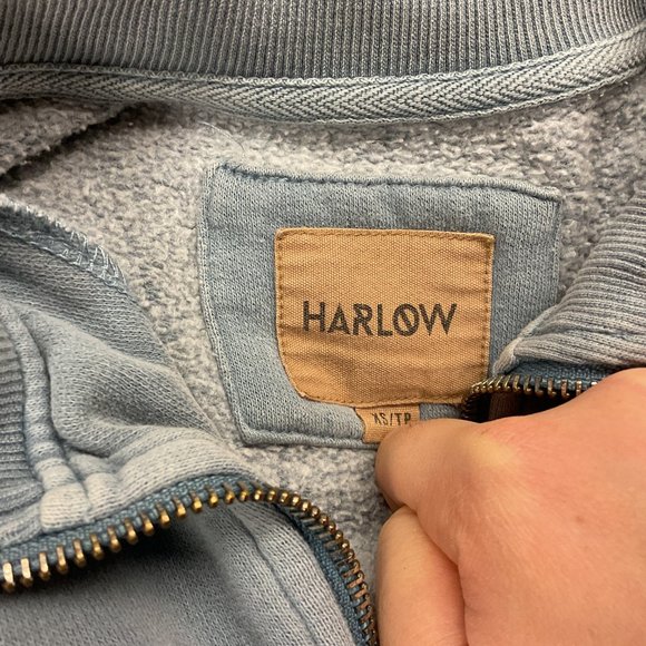 Harlow xs baby blue quarter zip - Picture 2 of 4